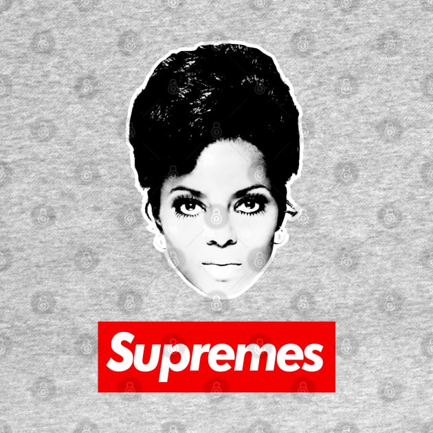 The Supremes / Diana Ross Retro Design by DankFutura